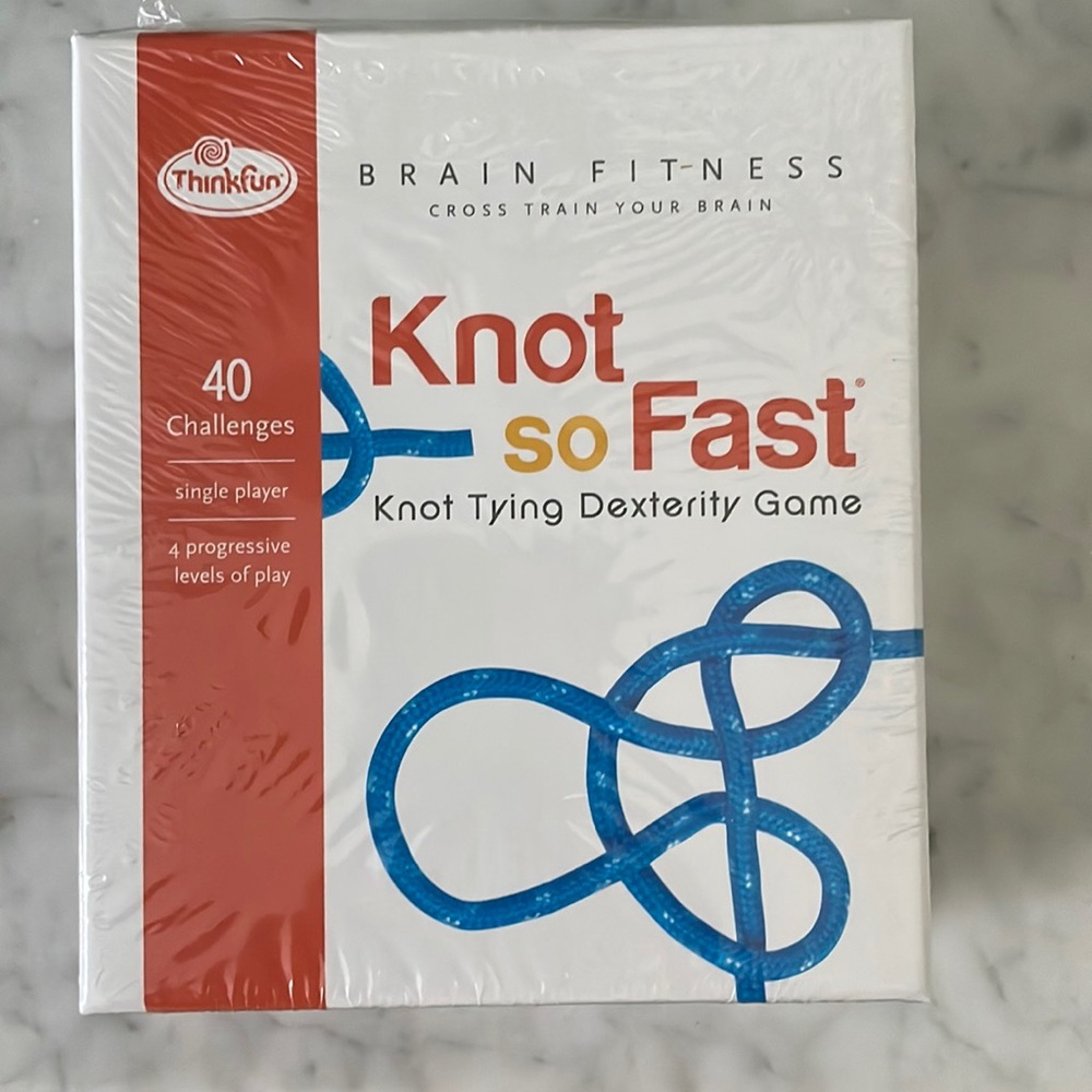 Knot So Fast Knot Tying Dexterity Game NIB